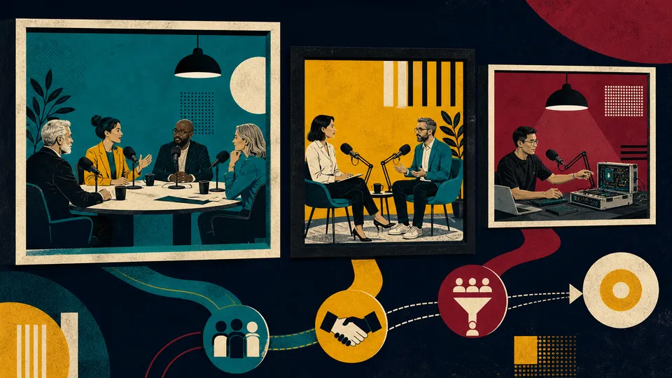B2B podcast examples: shows that drive revenue