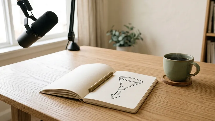 B2B podcast strategy: the pipeline-first framework