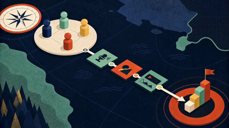 B2B podcast strategy: the pipeline-first framework